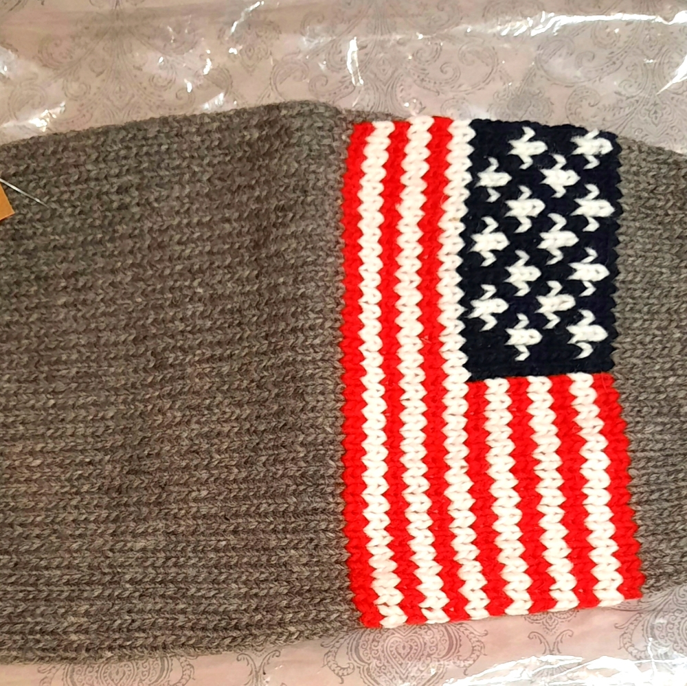 Small Chilly Dog American Flag Sweater